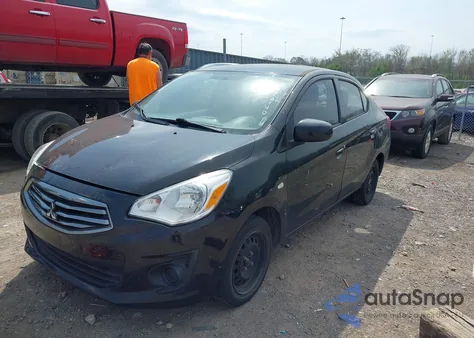 2018 Mitsubishi Mirage G4 Es from USA, damaged, VIN ML32F3FJ6JHF15277